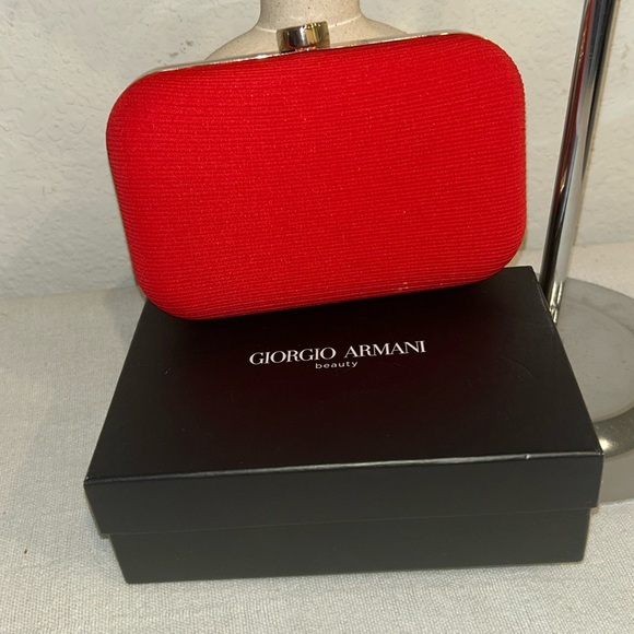 Giorgio Armani Beauty Clutch like new - Picture 1 of 8